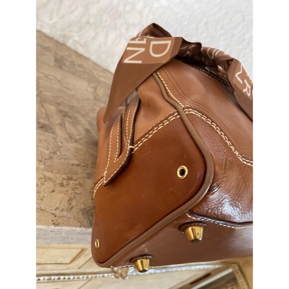 Coach Hampton light brown striped multicolored Carryall 10548 - Picture 8 of 10